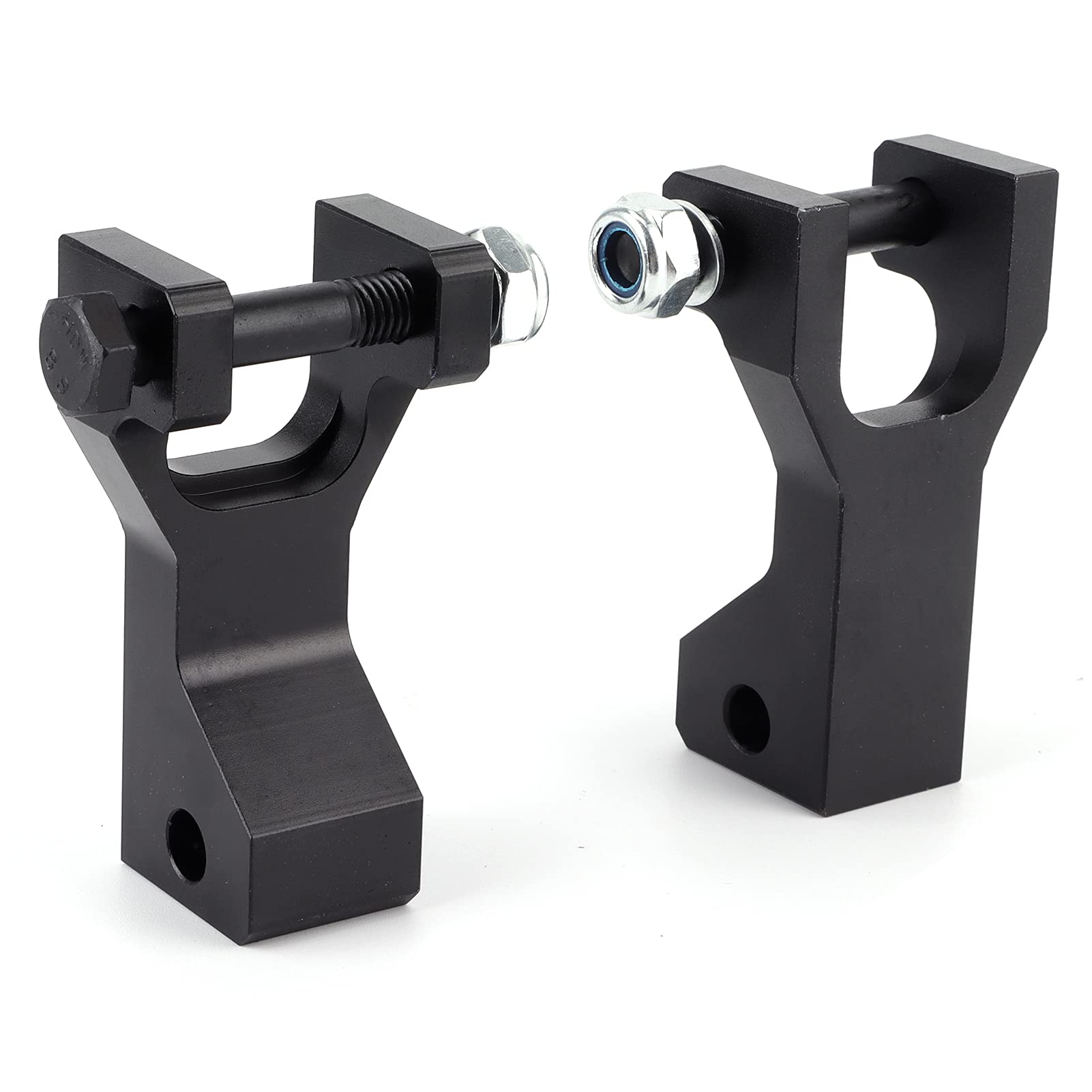Kit de Bloc D'abaissement Avant pour ATV, Piste Inférieure de 3,5 Pouces, Piste Plus Large de 2 Pouces, Virage Rapide, Compatible avec Warrior 350,660,700