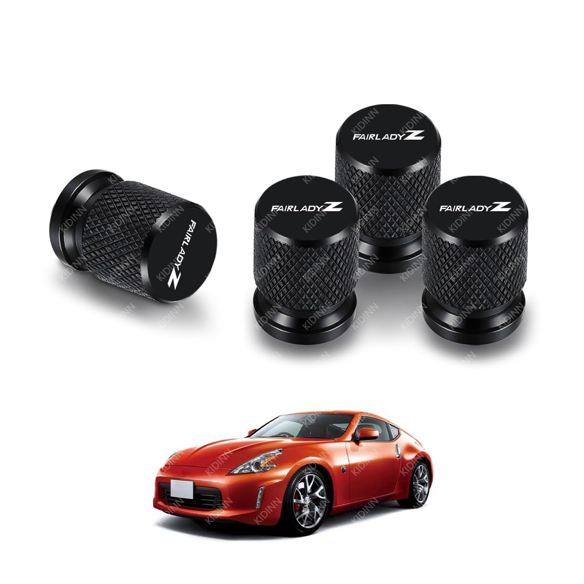 Amazon | フェアレディZ Z34系 車タイヤバルブキャップ フェアレディZ