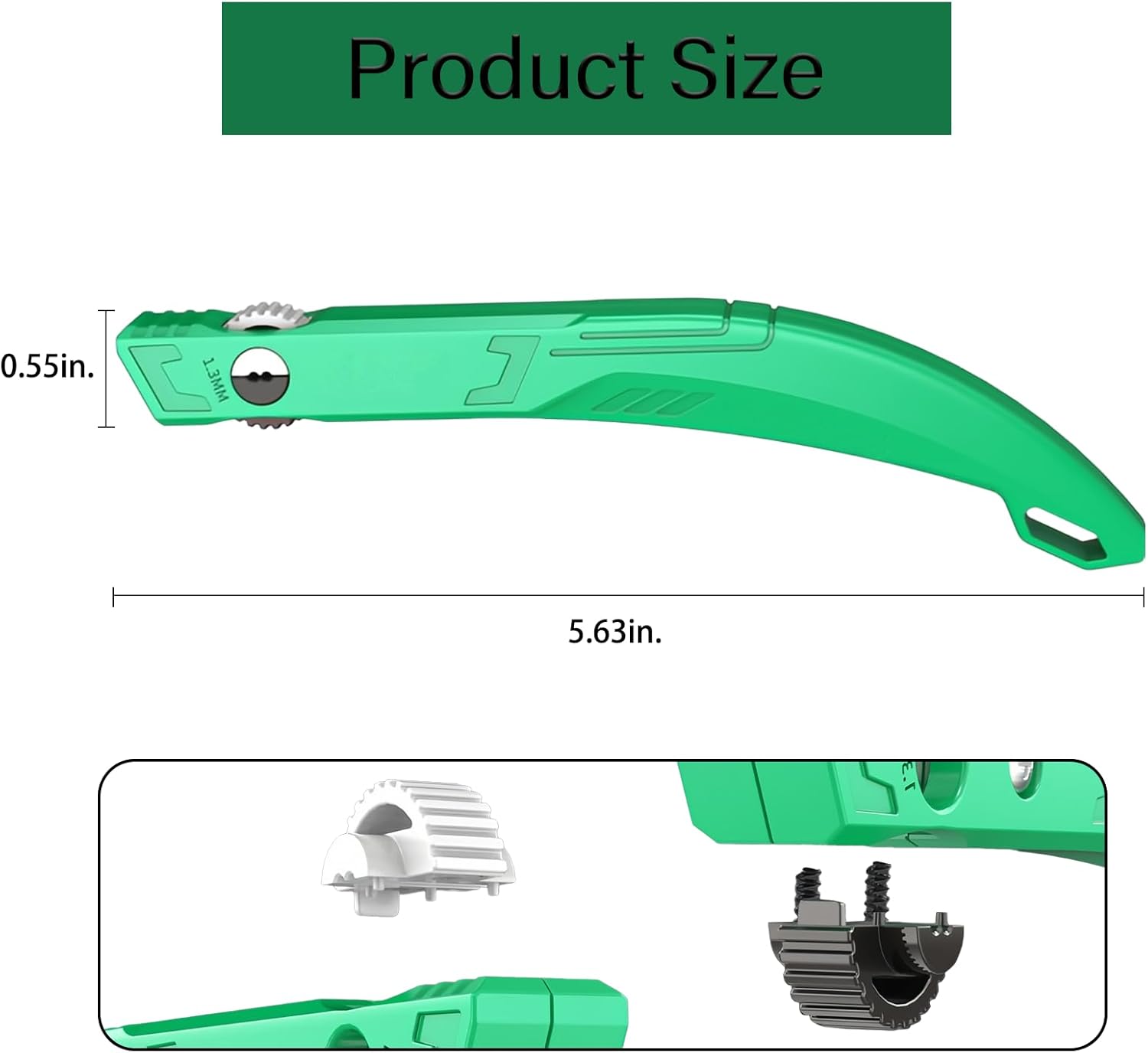 Wire Straightener & Untwist Tool for 1.3mm Crystal Network Cables – Efficient Cable Comb and Wires Pair Separator