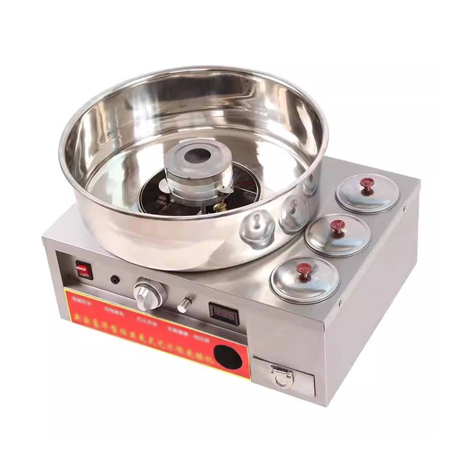 MYUYEE Commercial Cotton Candy Machine,Electric Desktop Maker With Sugar Bowl & Wire Drawing, Ideal For Events, Parties Mobile Use