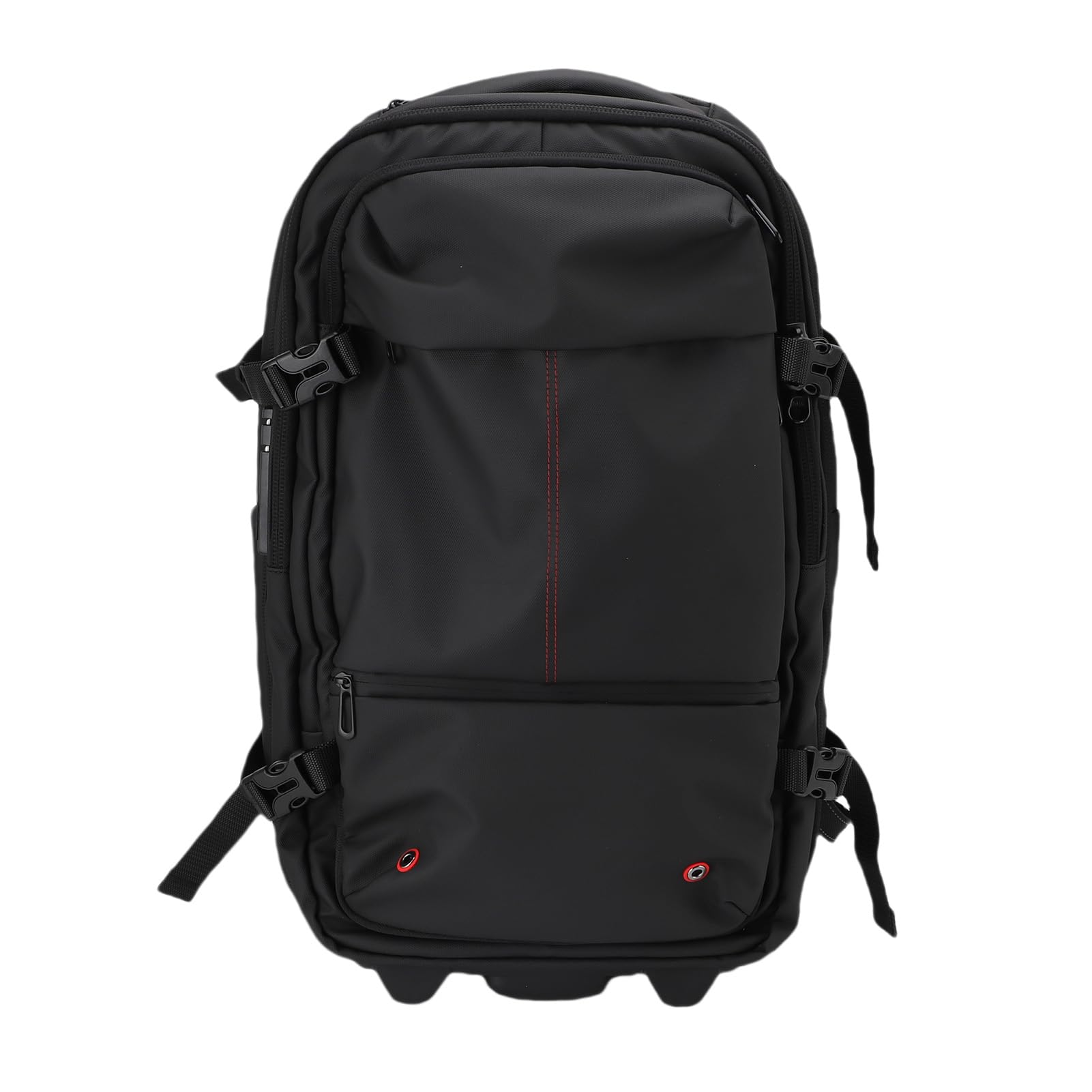 CHICIRIS Sac à Dos de Compression Sous Vide de 60 L, Système de Compression D'air Extensible, Sac de avec Port de Chargement USB de Type C pour Voyage, Camping, Randonnée,