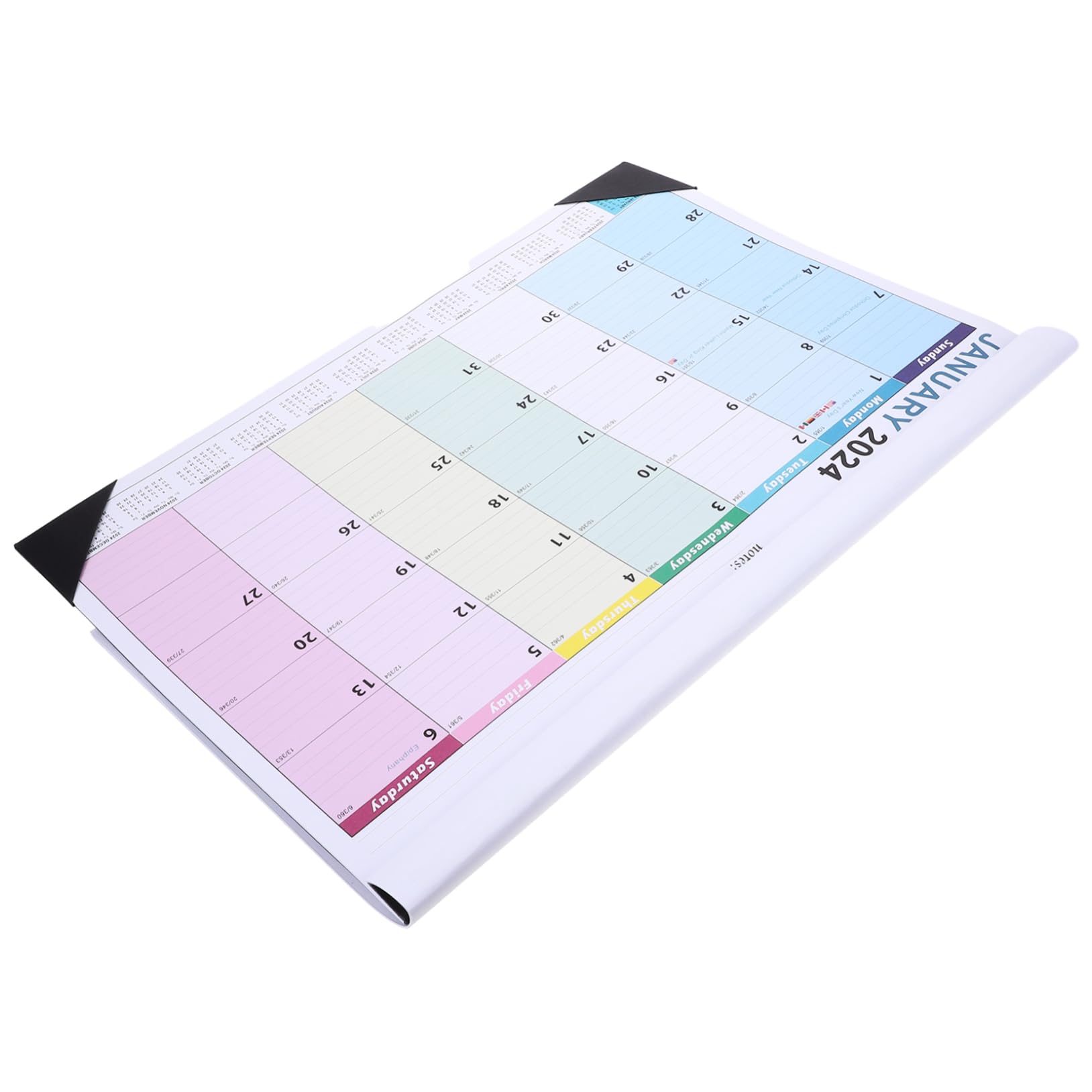 VILLCASE 5pezzi Design Spessa e Resistente Mensile Per e Casa Organizzazione Appenderlo