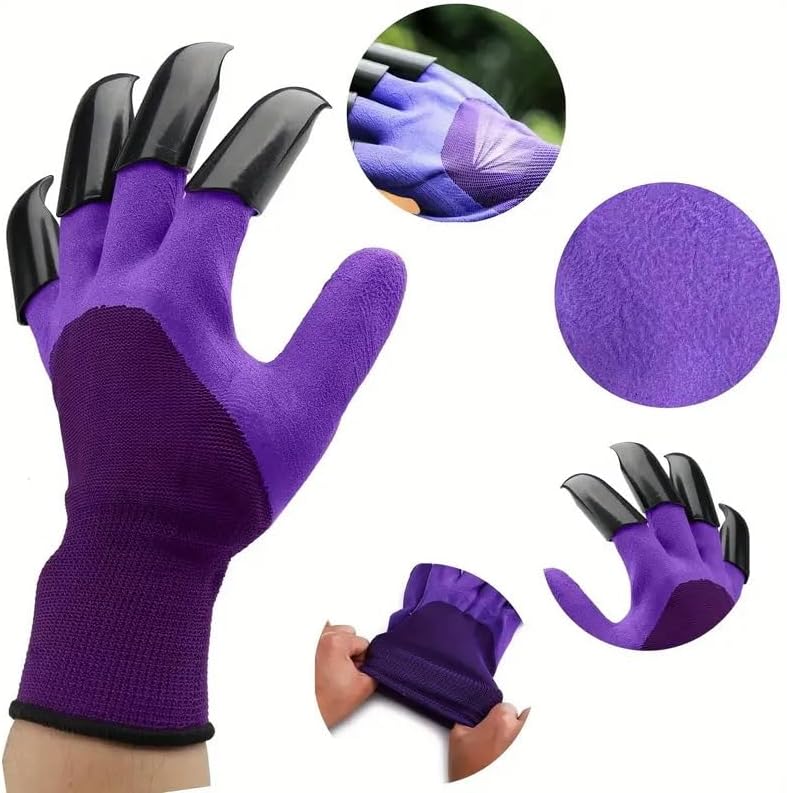 Horticultural planting and excavation gloves for safety protection, anti slip and wear-resistant gardening gloves