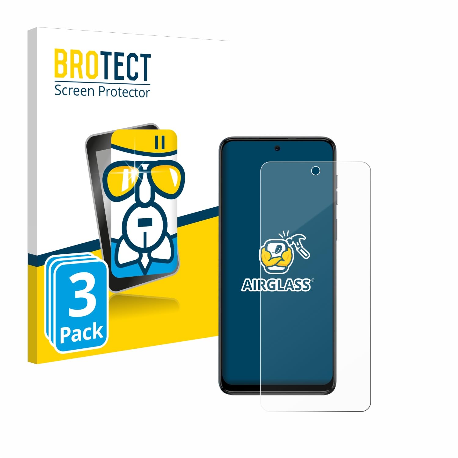 BROTECT Kamera-Schutzglas Für Motorola Moto G54 – 9H Härte, Anti-Fingerprint, Made In Germany