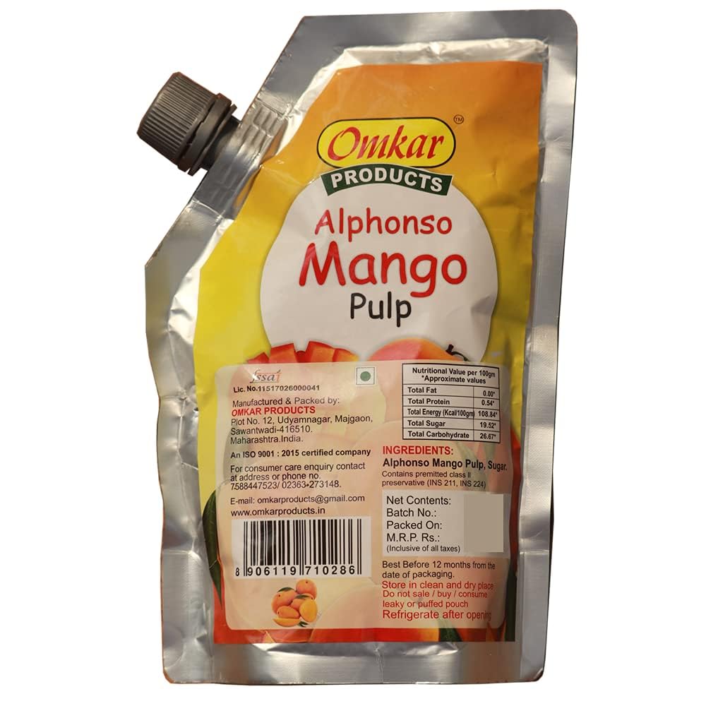 Alphonso Mango Pulp (1000 gm)-image-3