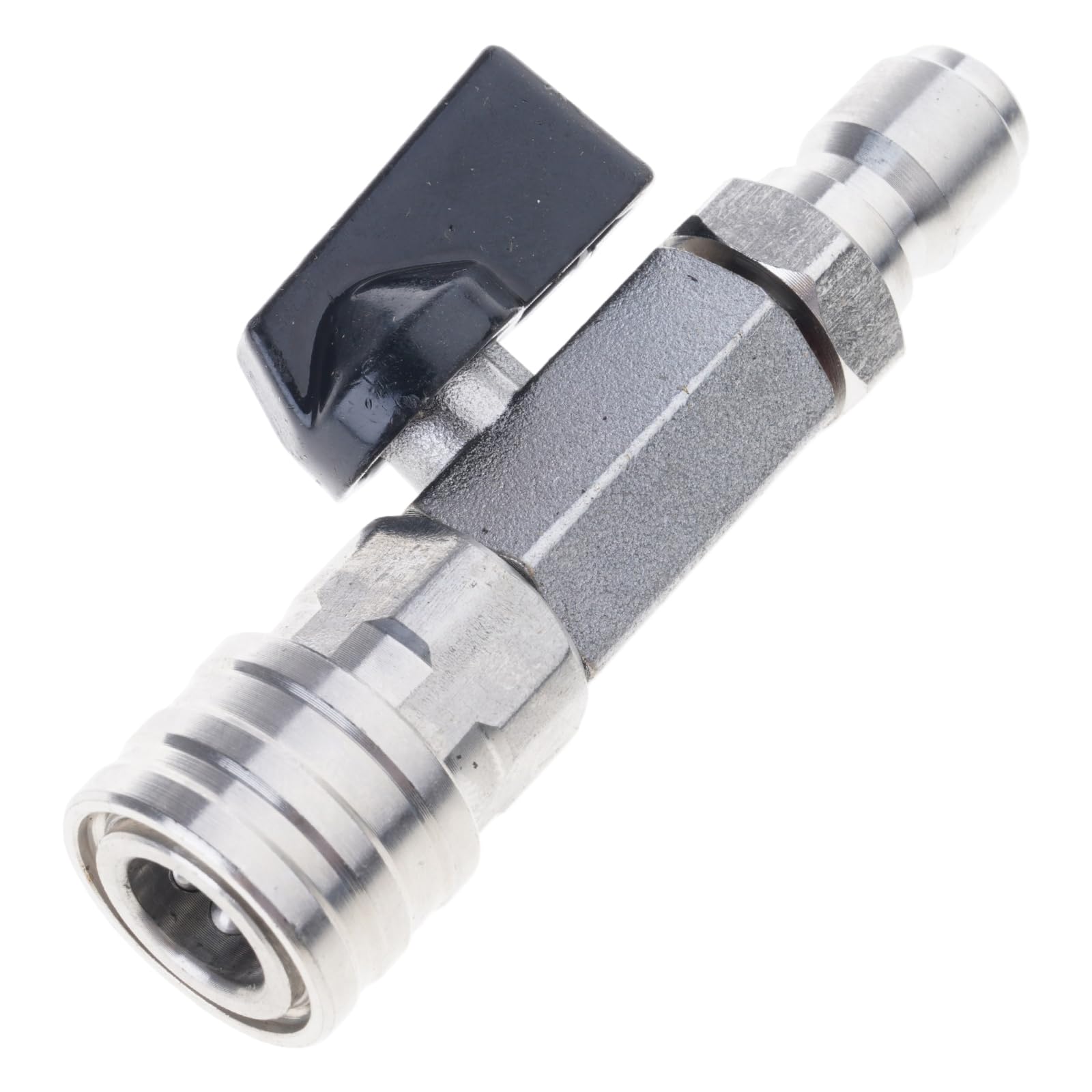 Msioytog Multicolor Stainless Steel Quickly Connects Adapter For Garden Hose To Pressure Washer Systems With Water Shutoff Valves Quickly Connects Adapter