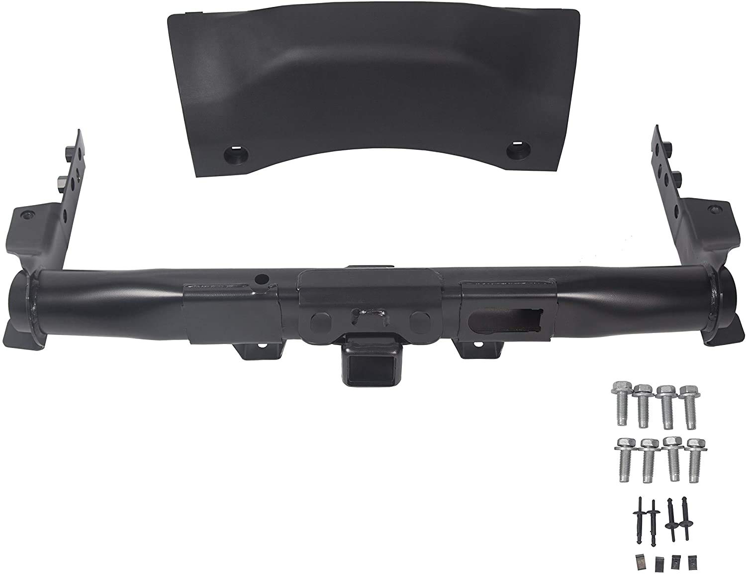 Amazon.com: 2'' Trailer Tow Hitch Receiver W/ Cover Bezel & Hardware  Compatible with 2014-2019 Dodge Durango Replacement for 82214135AB (2  Packages) : Automotive