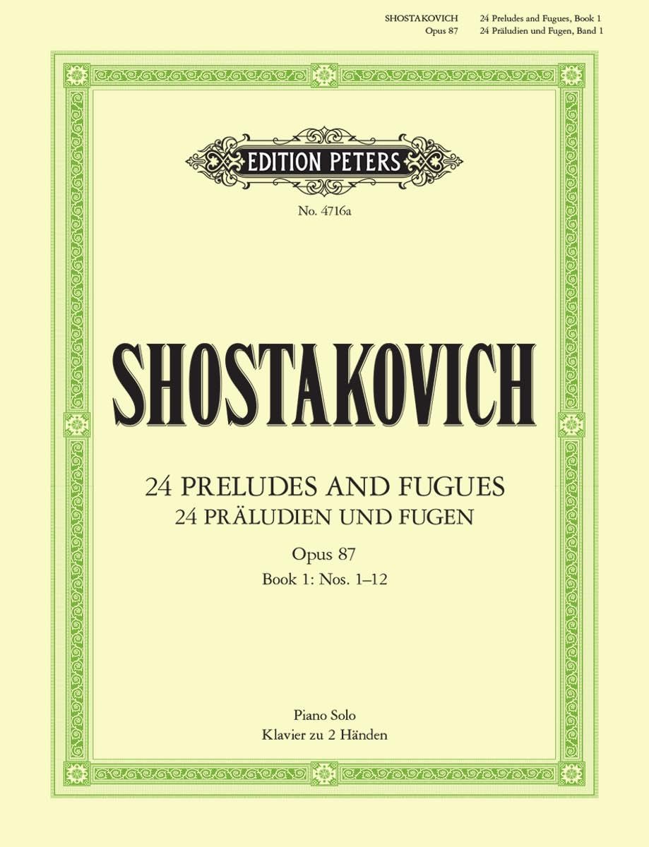 24 Preludi E Fughe Op.87 V.1