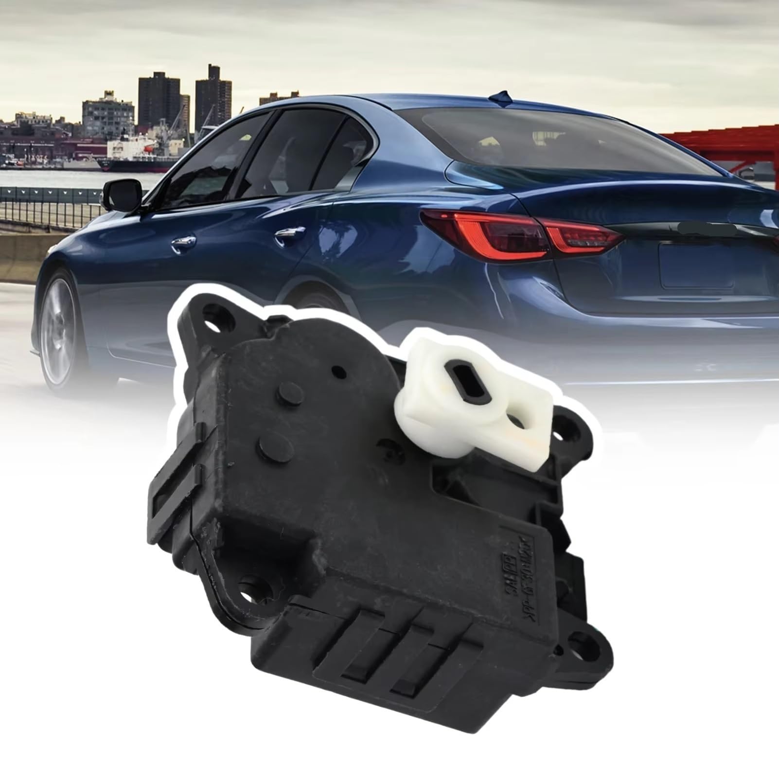 Silnik nastawczy do klapy powietrza mieszanego ogrzewania i klimatyzacji (po stronie kierowcy) do Infiniti Q50 (2014-2022), numer części: 27732-4Gf0A, 27732-4Gf0B