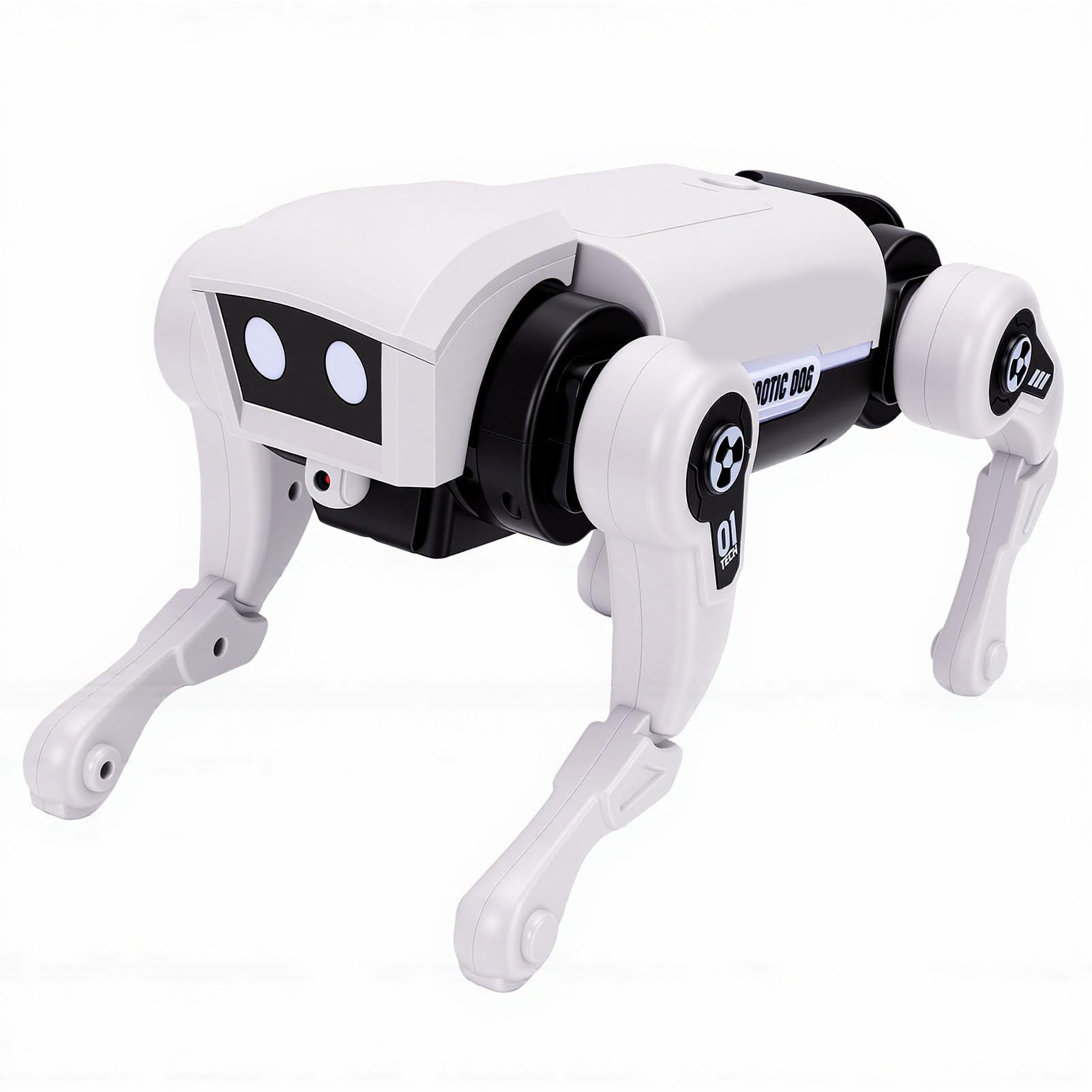 Generic Robot-pies Sterowany Głosem AI, Interaktywny Programowalny z Pilotem do Nauki Kodowania dla Dzieci