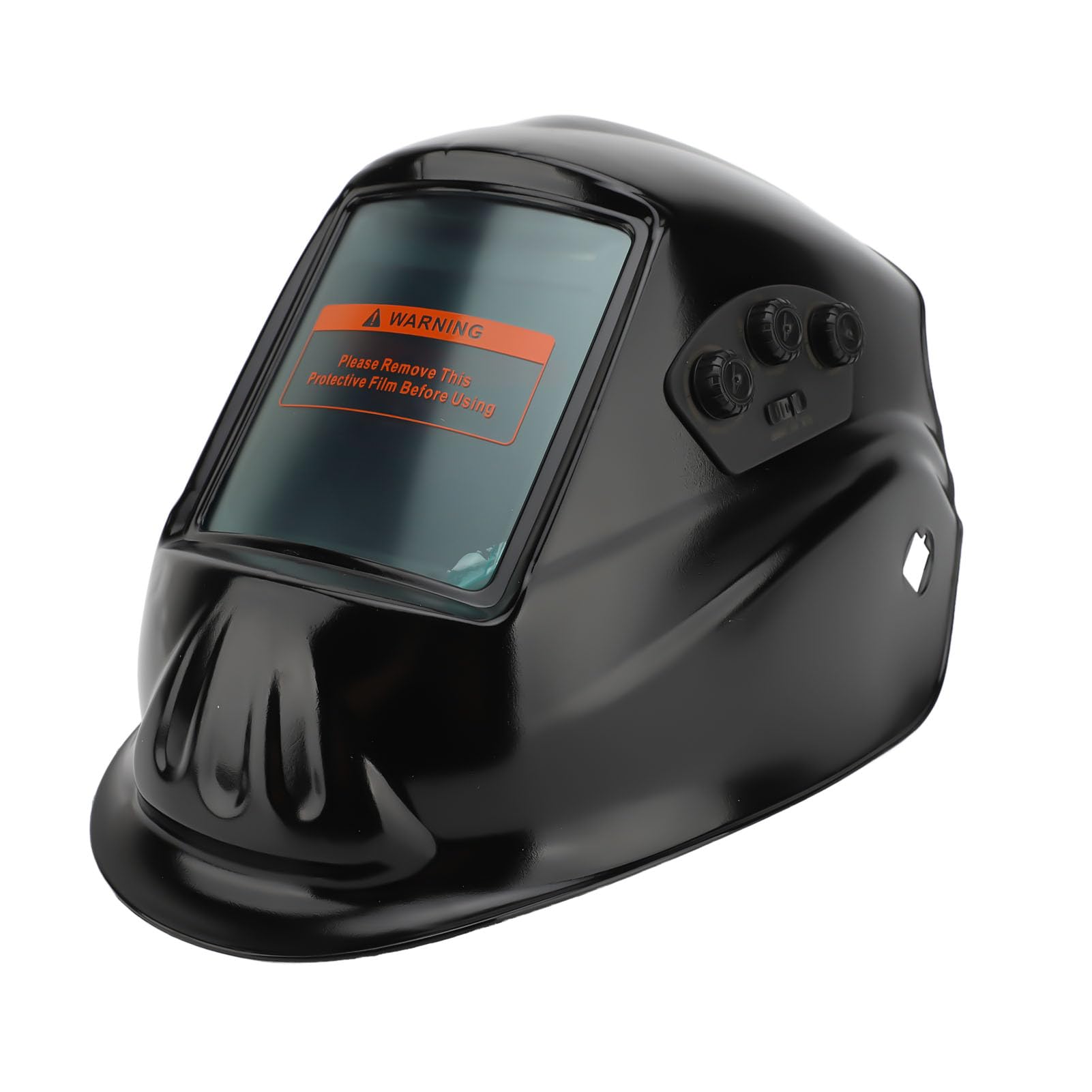 Casco de Soldadura Pantalla Grande Pantalla LCD Color Verdadero Energía Solar Capucha de Soldadura con Oscurecimiento Automático
