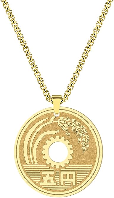 Chereda Lucky Japanese Coin Necklace 5 