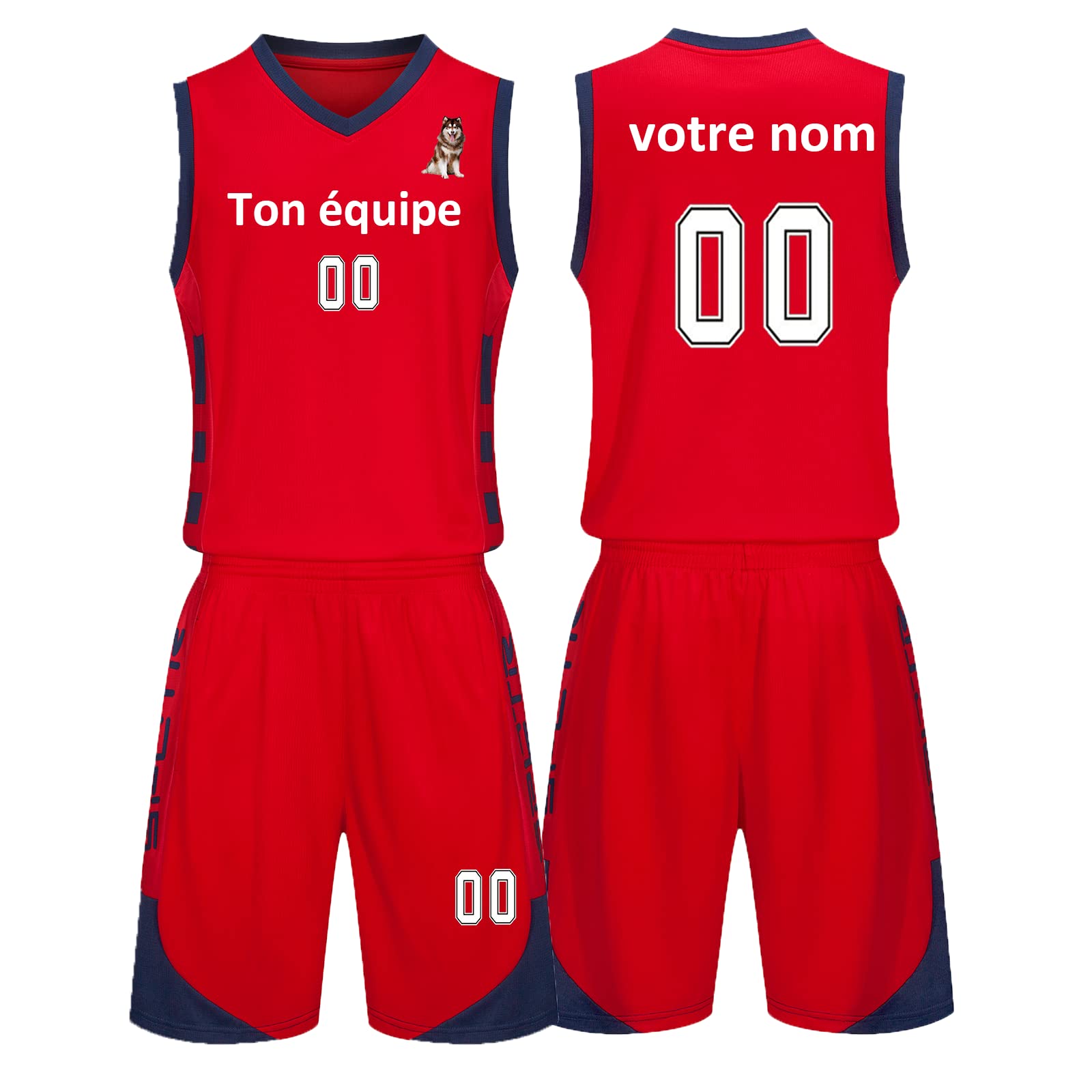 Maillots De Basketball Personnalisé Hommes Adulte Enfant Basketball pour Enfants Jersey Sweat-Shirt Femmes Basket Maillots Ensemble