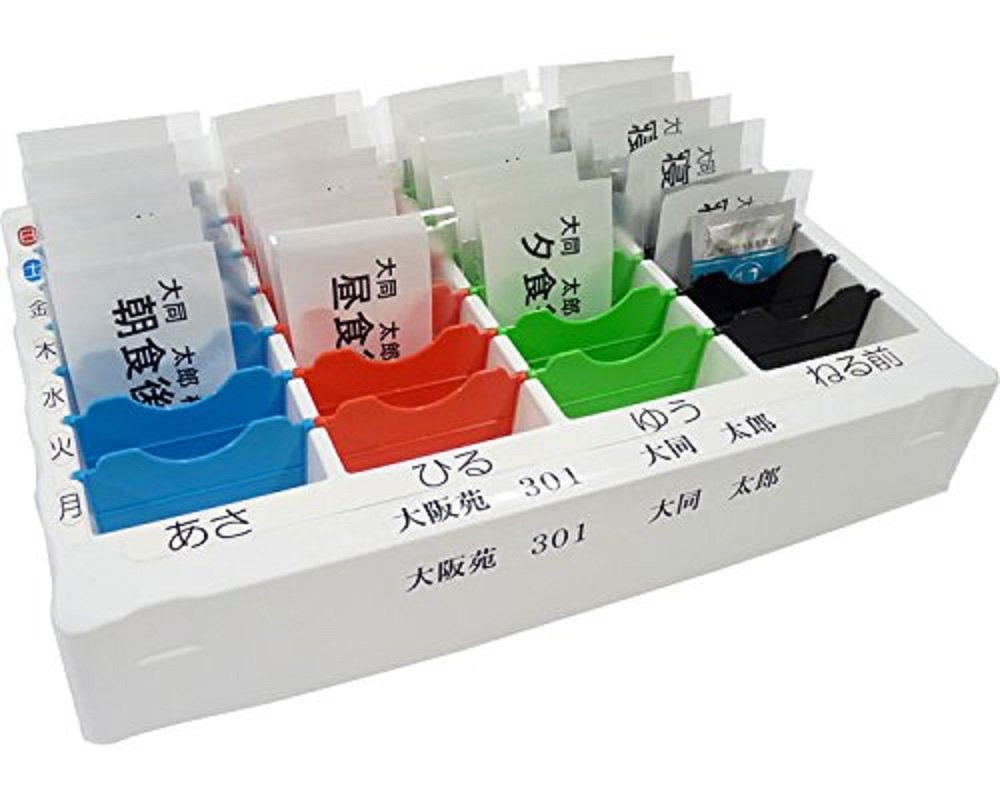 Amazon.co.jp: お薬管理ケース おくすり仕分薬 BWC-28 【大同化工