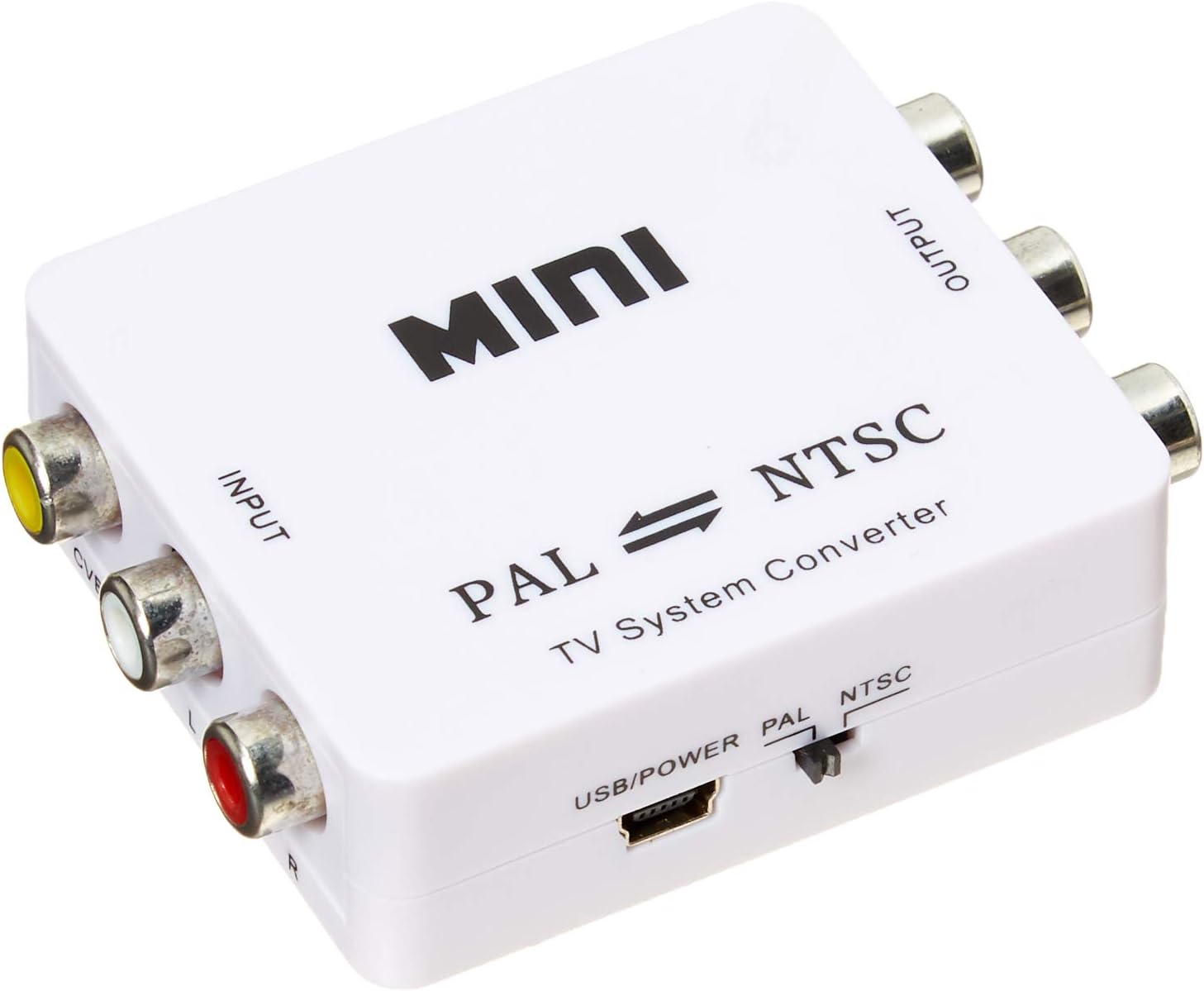 Mini PAL/NTSC/SECAM to PDP/PAL/NTSC Bi-Directional TV Format System Converter.