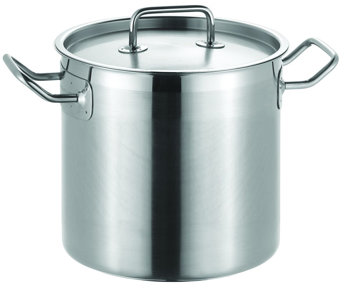 Schulte-Ufer Profi-Line Pentola Per Zuppa 24 Cm 9L – Acciaio Inox 18/10, Adatta A Induzione, Fondo Protherm