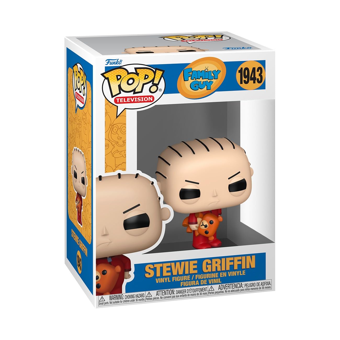 Funko Pop! Television: Family Guy - Stewie Griffin - Collectible Vinyl Figure - Gift Idea - Official Merchandise - Toys for Children and Adults - Figure Model for Collectors