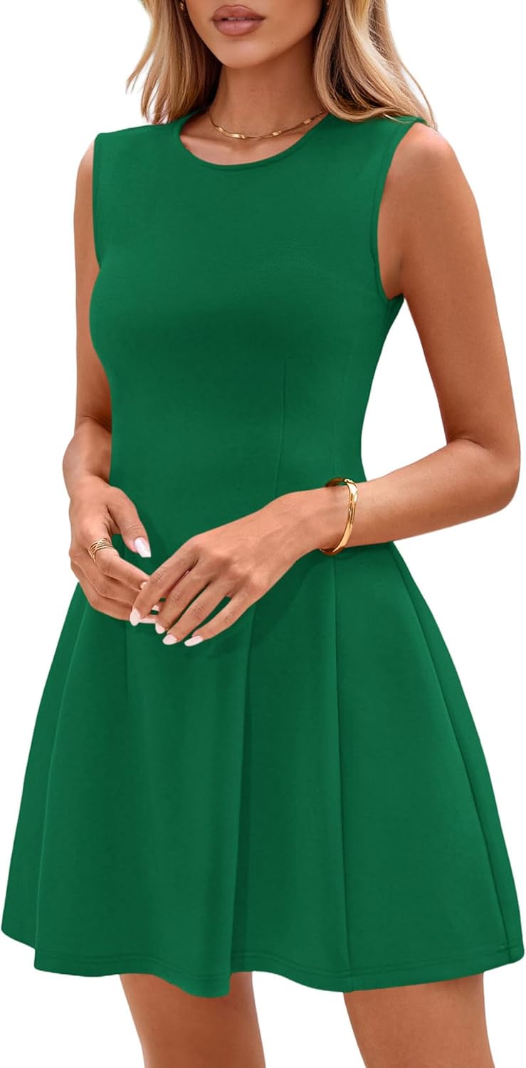 PRETTYGARDEN Summer Dresses for Women 2026 Elegant Classy Spring A Line Business Casual Work Graduation Cocktail Short Dress - Image 7