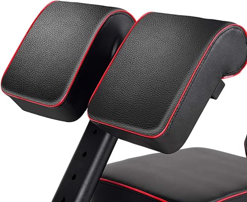 sogesfurniture Banc de Musculation Pliable Banc de Poids réglable, Multifonction Sit-up, Abdominaux Banc incliné Gymnastique à Domicile pour Exercices d'haltères, BHEU-PSBB004 - 6