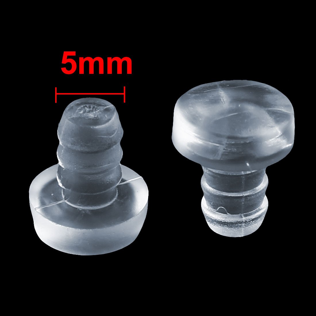 Ruilogod Rubber Household Furniture Desk Sofa Anticollision Stem Bumper 5mm Dia 500 Pcs (id: d4f 36d 7ea c2d 0aa, Small, d4f36d7eac2d70aaf56897bb202f08