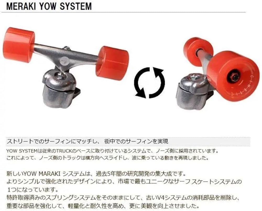 Amazon | YOW サーフスケート 2023年モデル SKALLE 34インチ | ノー