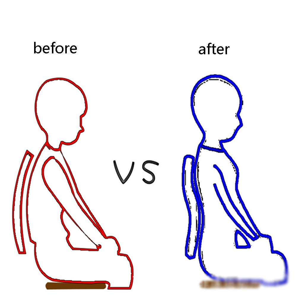 Corrector de Postura Espalda Hombros Lumbar Cintura Cinturón de Soporte Previene la miopía con Joroba y tórax Postura Cómoda Body Architect Trainer