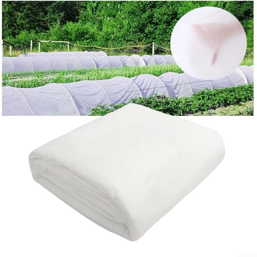 Cubiertas para plantas de protección contra heladas, manta de tela térmica hortícola para invierno, jardín, uso al aire libre, tela gruesa 3 x 5 m (verde 3 x 18 m)