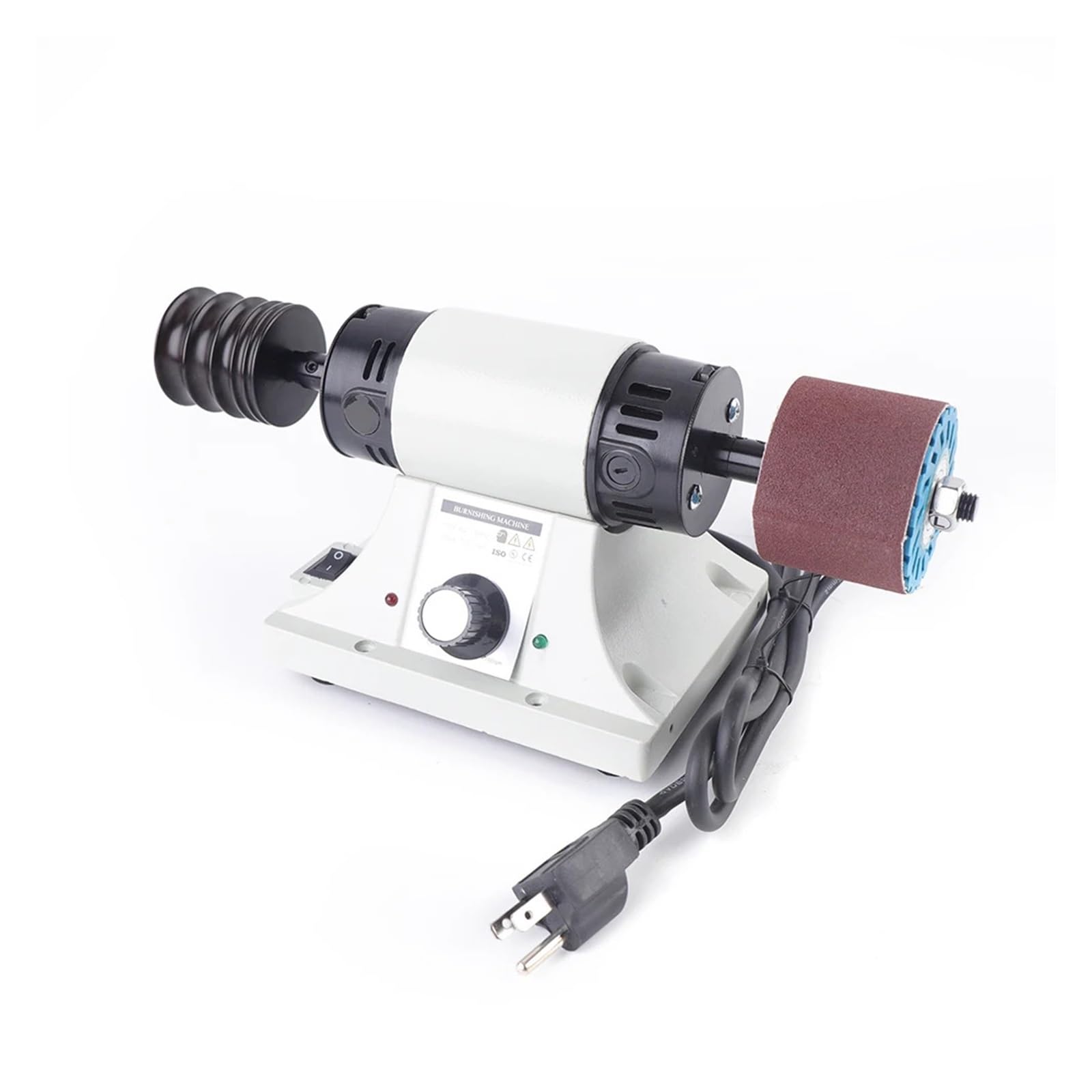 Ewsdsfs White Leather Polishing Machine Grinding Polishing 0-8000Rpm, 350W Burnisher 220