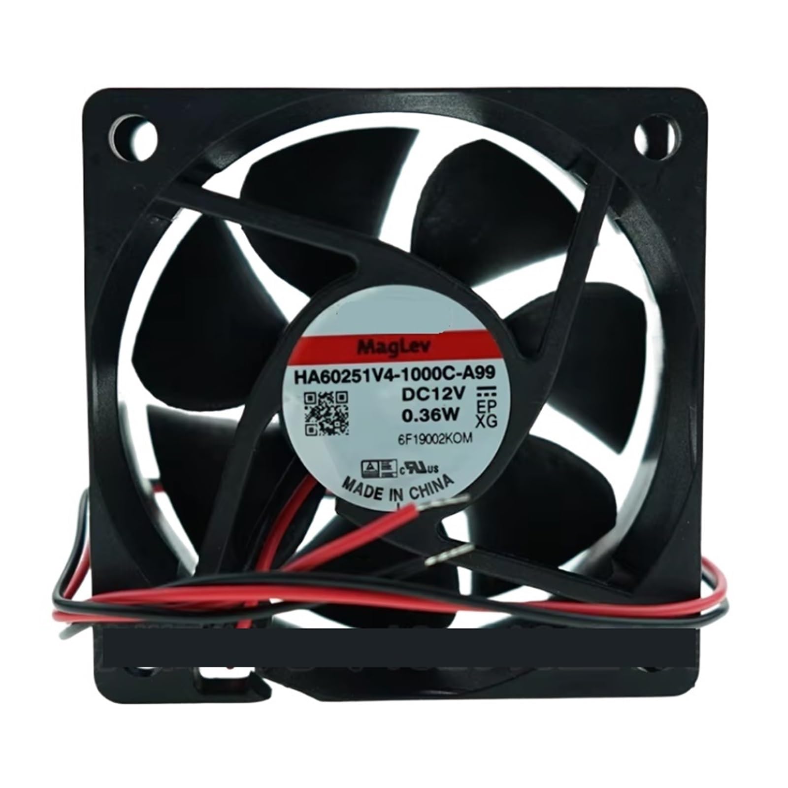 Ventilateur de serveur HA60251V4-1000C-A99 ultra basse consommation 0.36W 12V CC