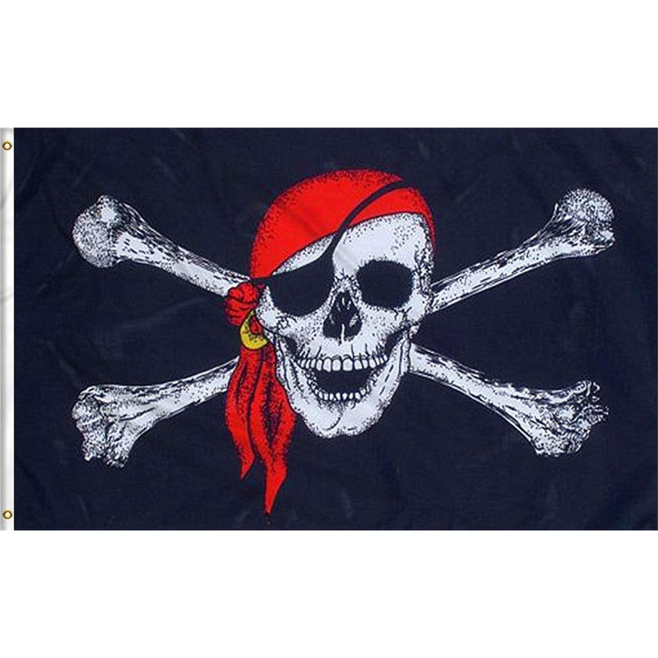 Red Jolly Roger Pirate Flag Red Pirate Flag Emblem