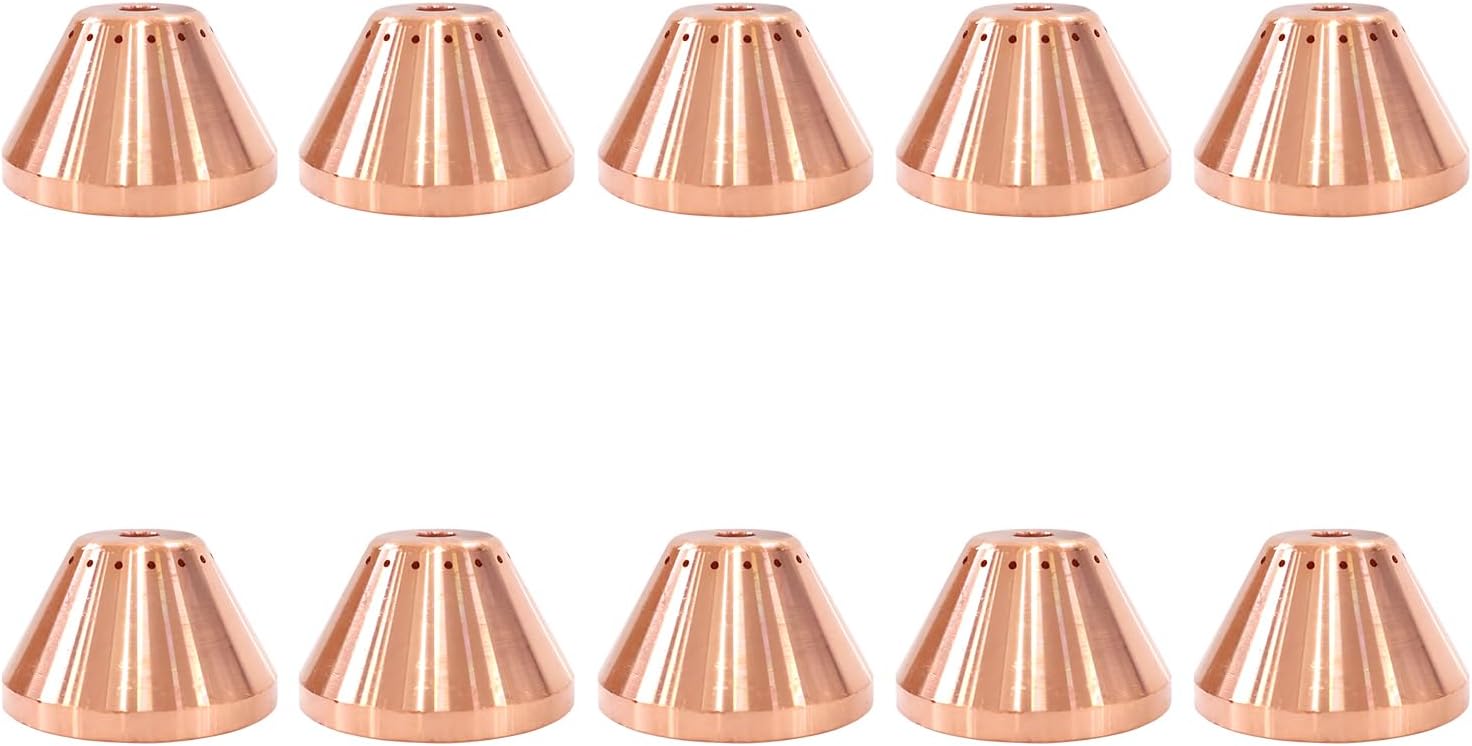 MAUTO 10Pcs 420168 Shield Cap Fit 125 Plasma Cutting Torch Consumable