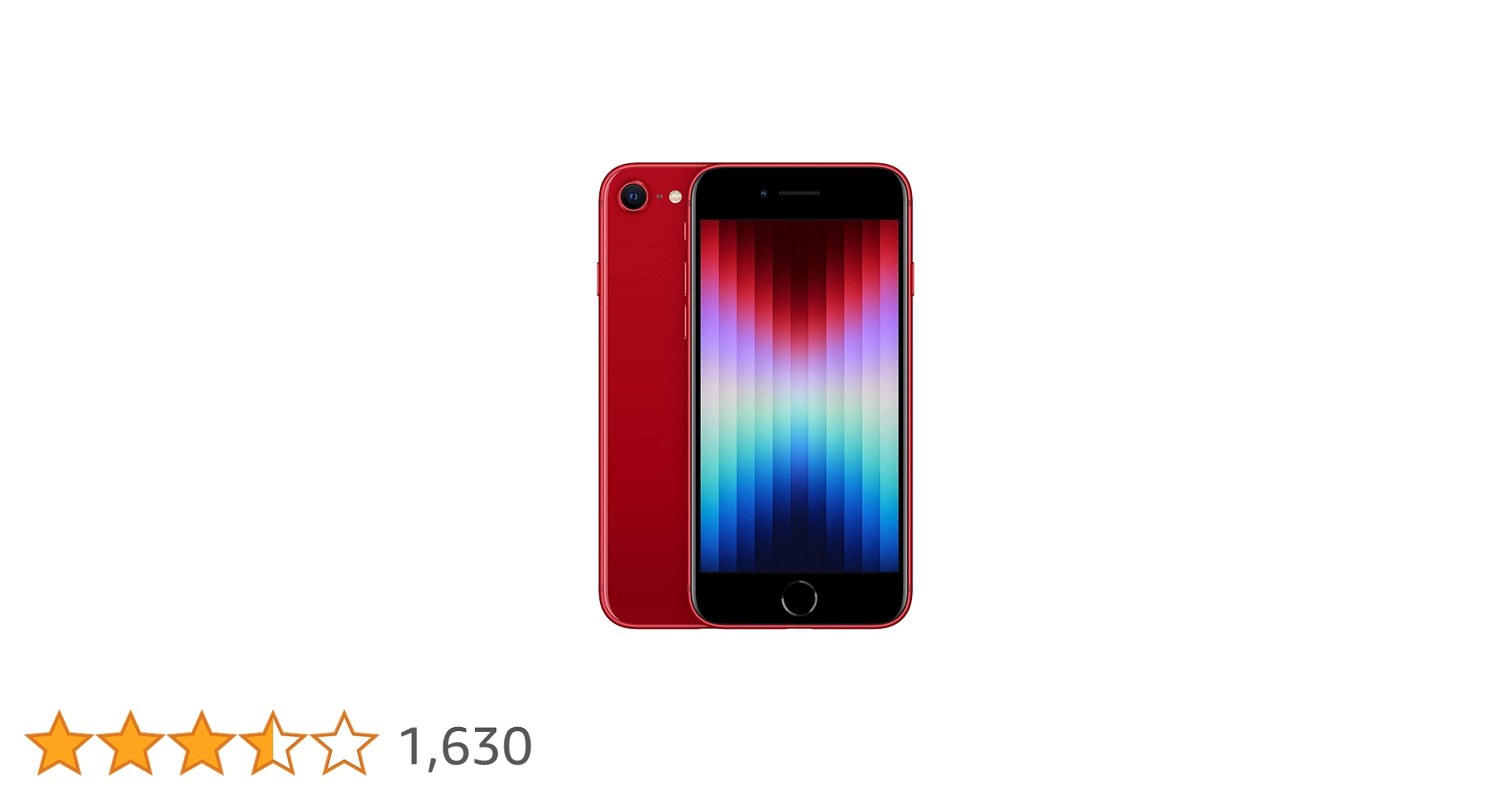 iPhone SE 第三世代 RED SIMフリー 残量84% ムスビー｜【バッテリー84%】iPhone SE（第3世代） 128GB