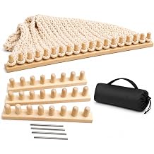 NYELOZIO 2026 Upgraded 48 Inch Chunky Blanket Loom Kit