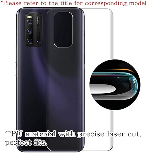 Miniatura 3 de Puccy Paquete de 2 protectores de pantalla trasera, compatibles con Samsug Galaxy S21 Ultra 5G TPU Guard Cover (no vidrio templado, no protectores