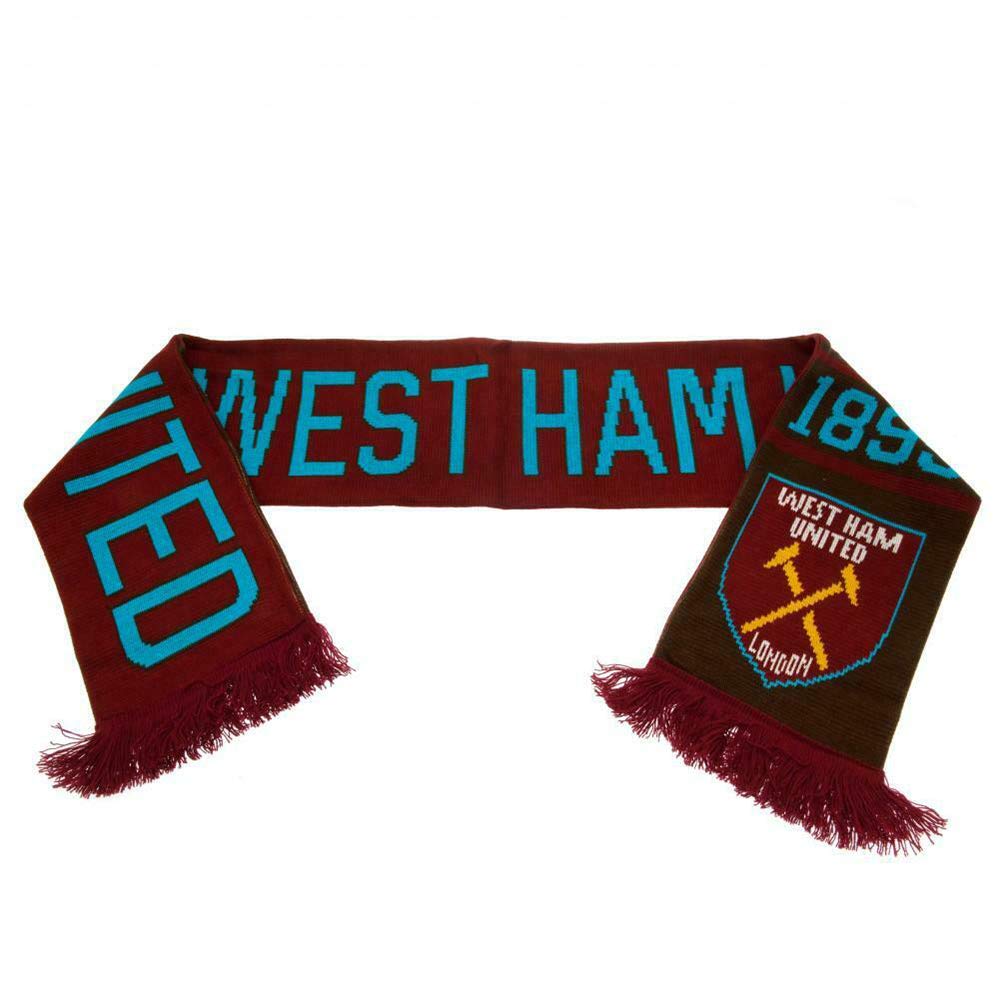 ウェストハム サッカー マフラー　新品未使用 欧州製 Amazon | [West Ham United FC] ウェストハム・ユナイテッド