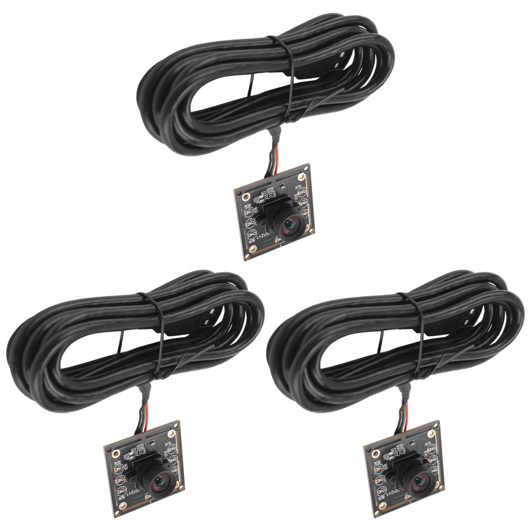 Jevina 3 STK. 100-Grad-Kameramodul 1 MP OV9732 1280 X 720 USB Kostenloser Treiber Manueller, mit 2 Meter Kabel für WinXP/7/8/10