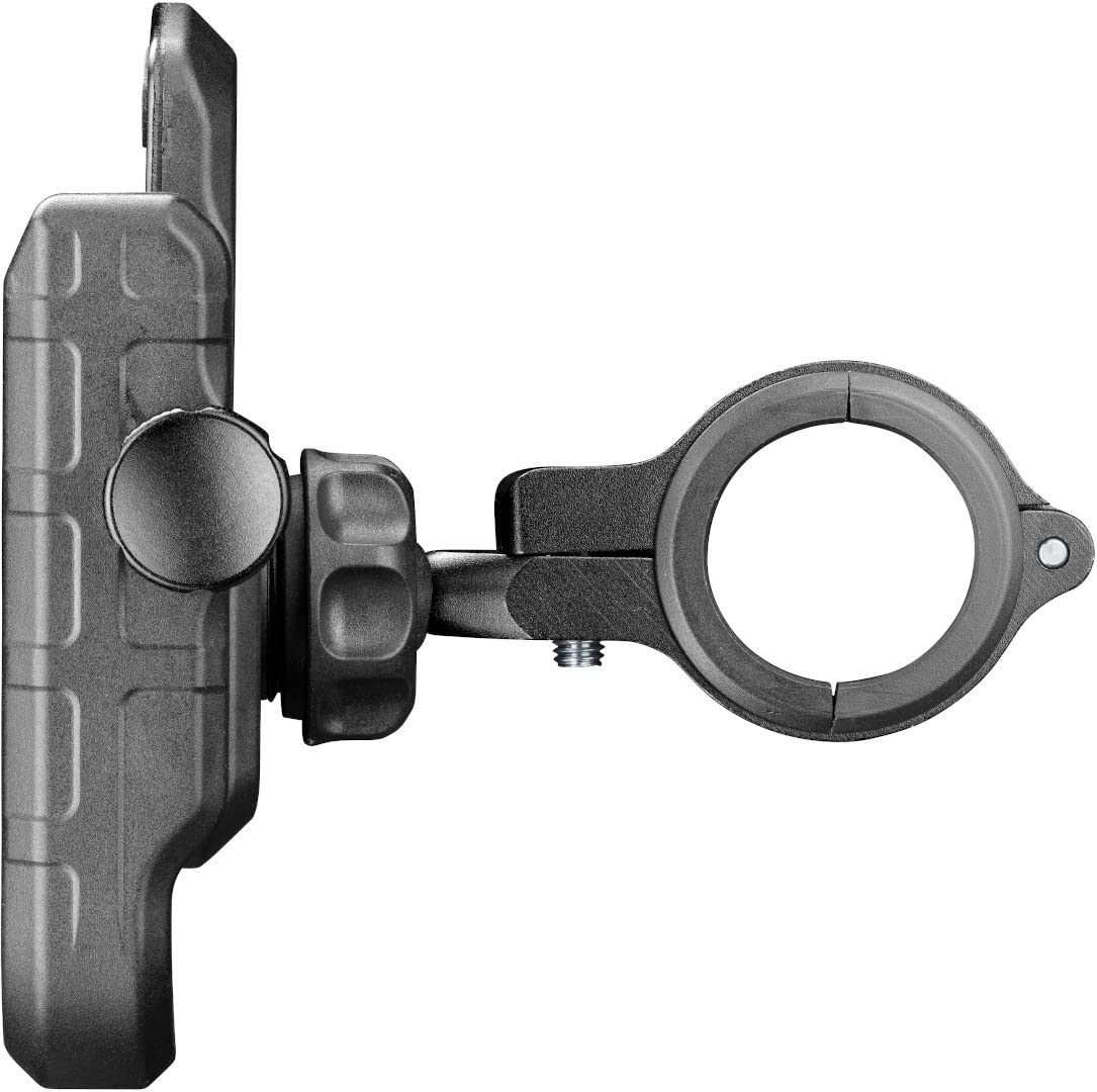 INTERPHONE SMCRAB - Supporto Universale Porta Smartphone da Moto - Alluminio - Orientabile a 360 per Manubrio Tondo di Diametro 16/30 mm