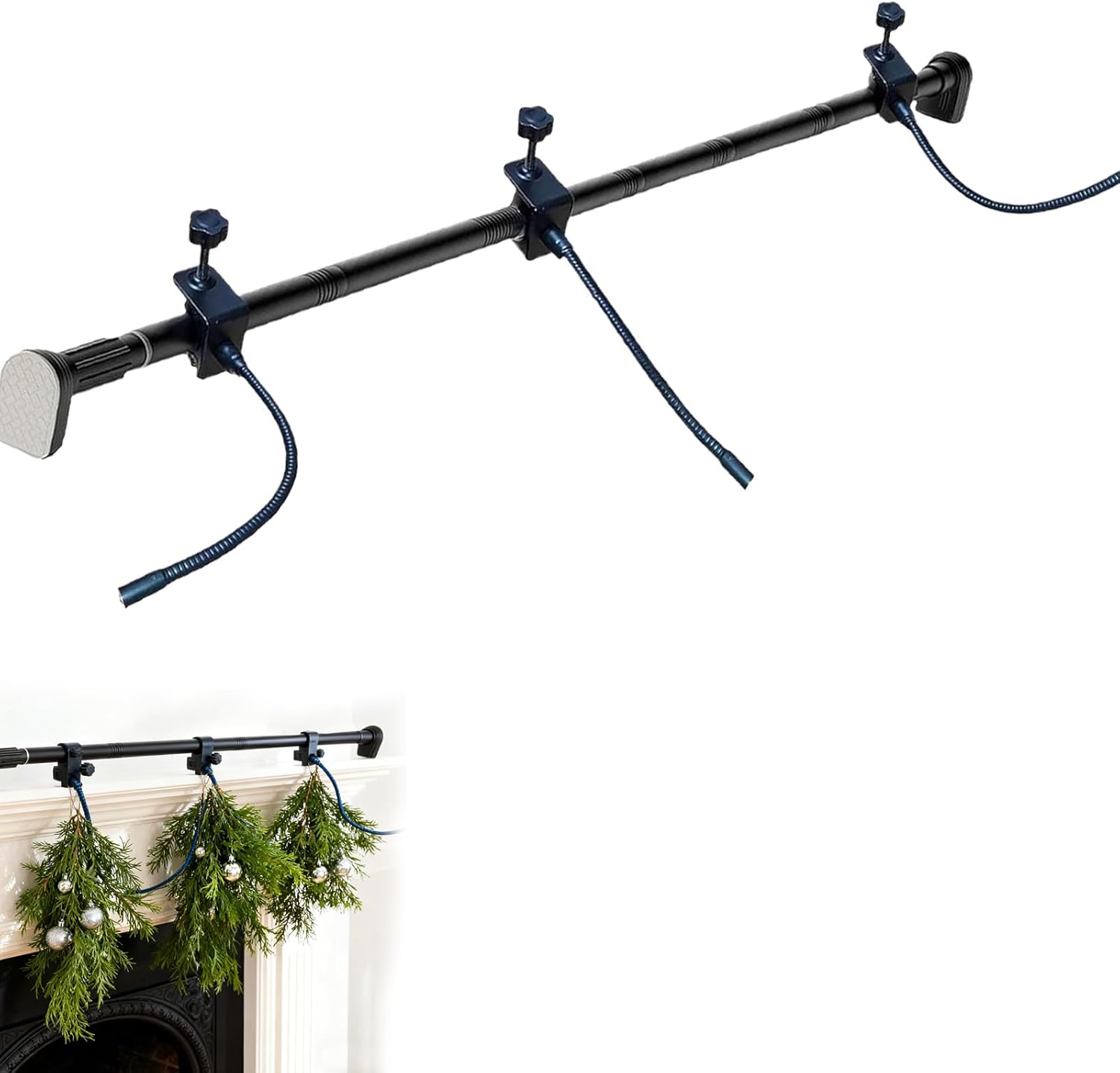 Garland Hanger for Door Frame No Hardware Garland Hangers for Front Door,Door Frame Christmas & Halloween Decorations, Wreaths, Lights