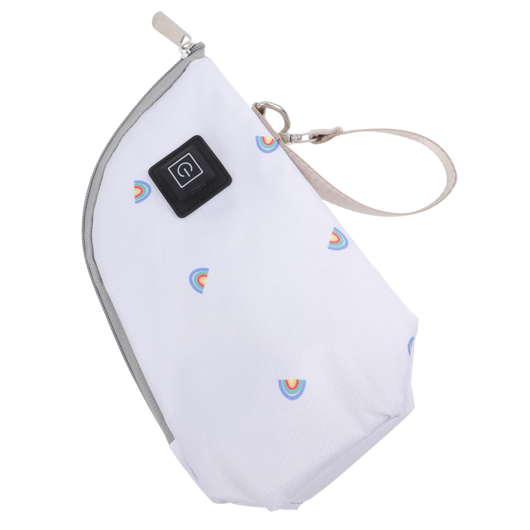 VICASKY 2pezzi Bottle Warmer Termico Borsa Porta Biberon Da Viaggio Scaldabiberon Per Auto e Casa Mantiene Latte e Bevande Calde Chiusura Con Zip Rainbow