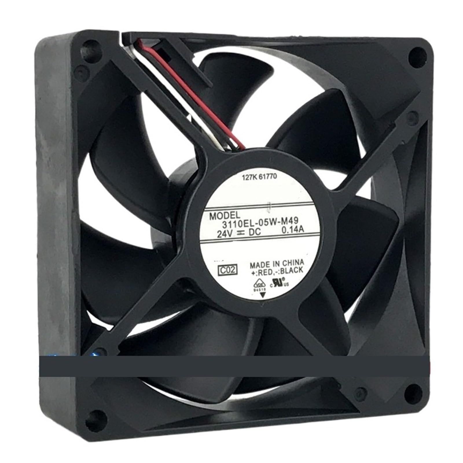 ANERTQUIH 3110EL-05W-M49 24V 0.14A 8025 80 * 25mm Cooling Fan