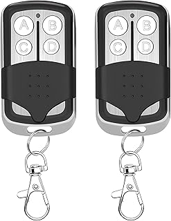 Garage Door Opener Remote with Keychain, Replacement for LiftMaster/Chamberlain/Craftsman Garage Door Opener Remote, 4 Button Remote, Replaces 890MAX 893MAX G953EV-P2, 2 Pack