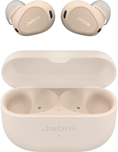Jabra Elite 10 True Wireless Bluetooth - Cancelación activa avanzada de ruido con sonido envolvente Dolby Atmos, comodidad durante todo el día,