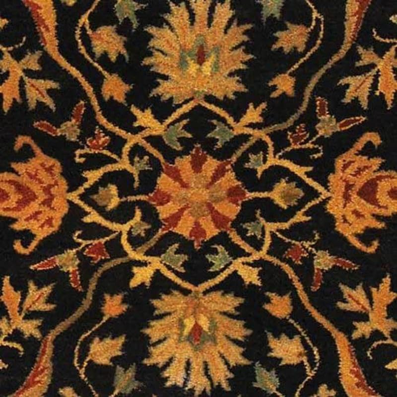Image of Embossed Handmade GH Wool Thick Geometrical Carpet is a Stylish and Practical Addition to Any Living Room 9X12