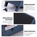 Dolphy Electric Legs Seated Walking Stepper Machine,Foot Physiotherapy Machine, Elderly Stepper Rehabilitation Machine, with 2 Level Speed for Leg Muscles - Blue gallery image