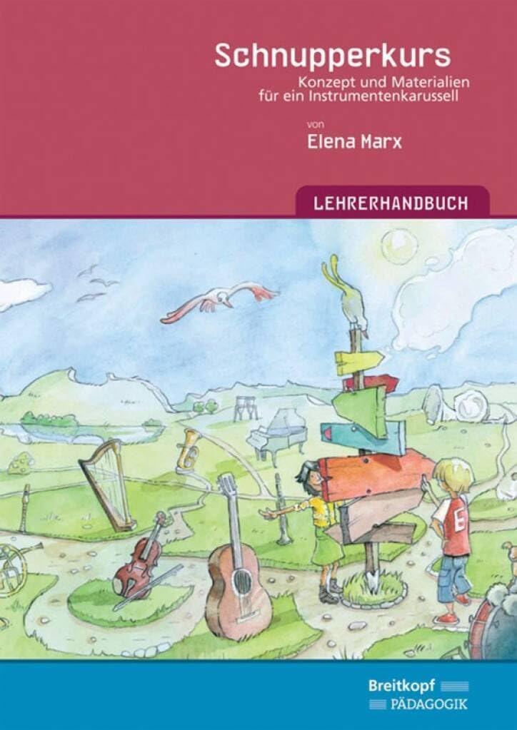 Livre sur la musique et manuel Schnupperkurs lehrerhandbuch pour la classe