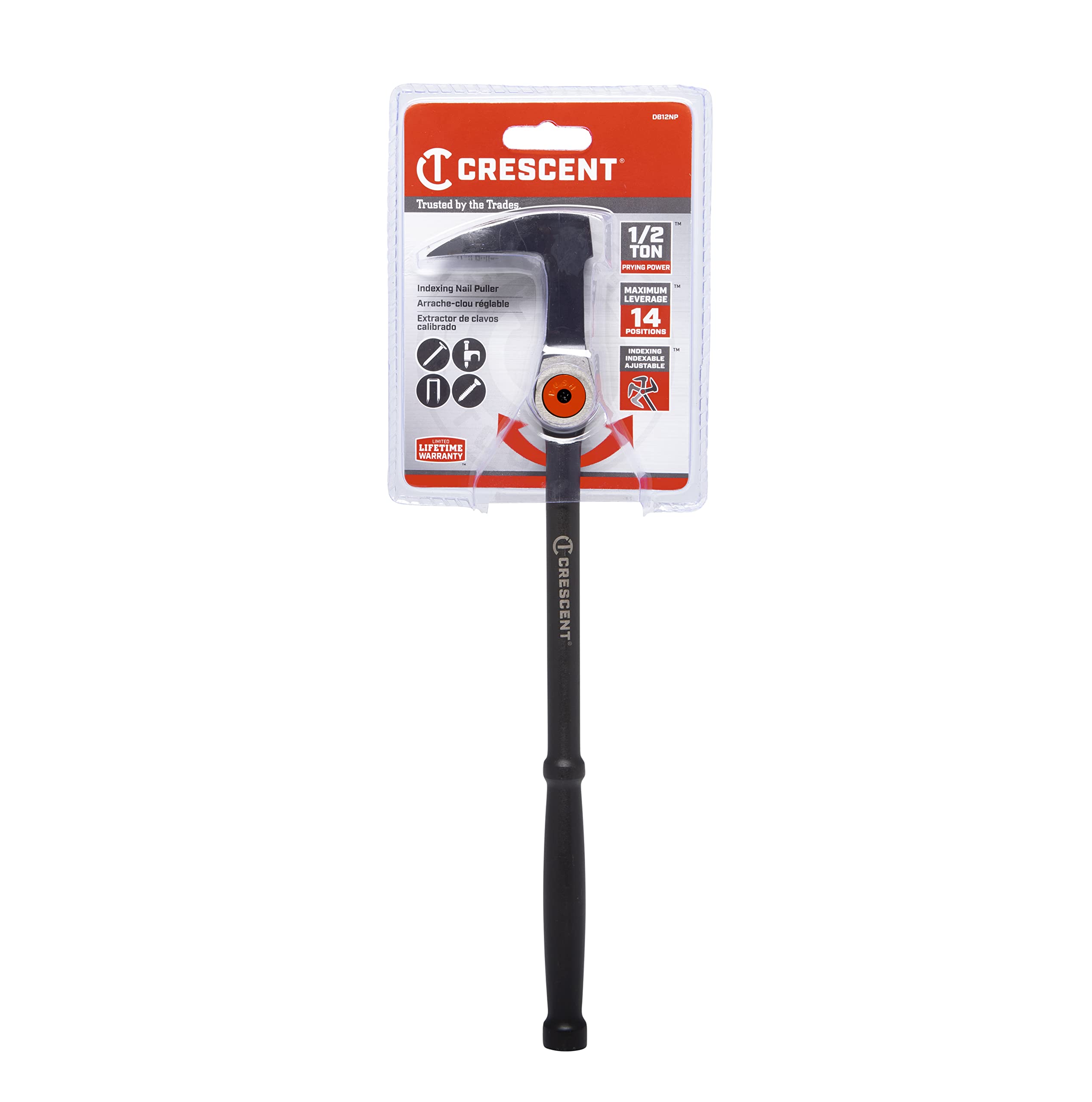 CRESCENT - Extracteur de clous d'indexation de 30,5 cm (DB12NP-06)
