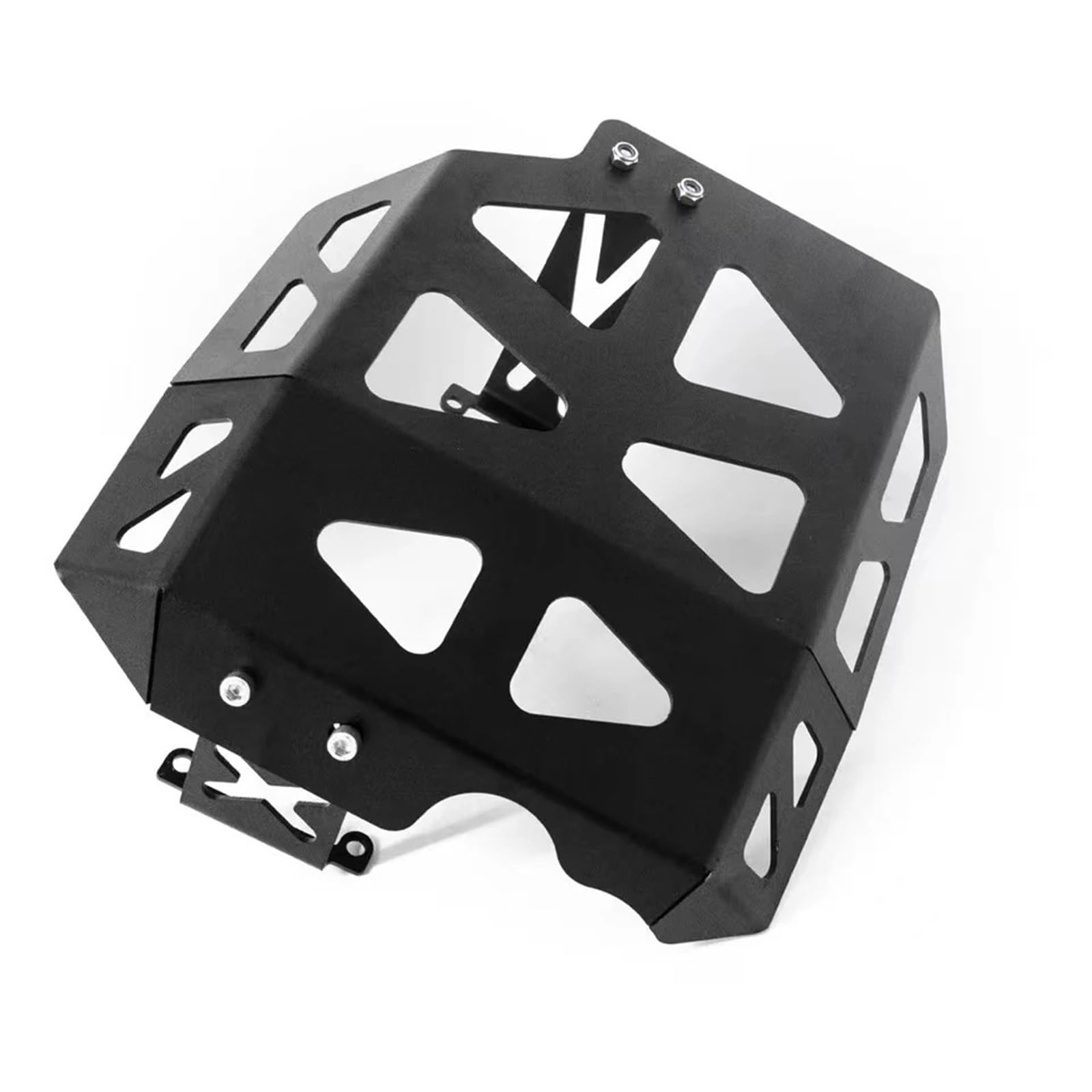 Kits de Montaje Arandelas Compatible con Brixton Crossfire 500, Protector de cárter Aluminio, Placas protección, Cubierta del Motor Motos Deflector de Viento(Silver 3mm)