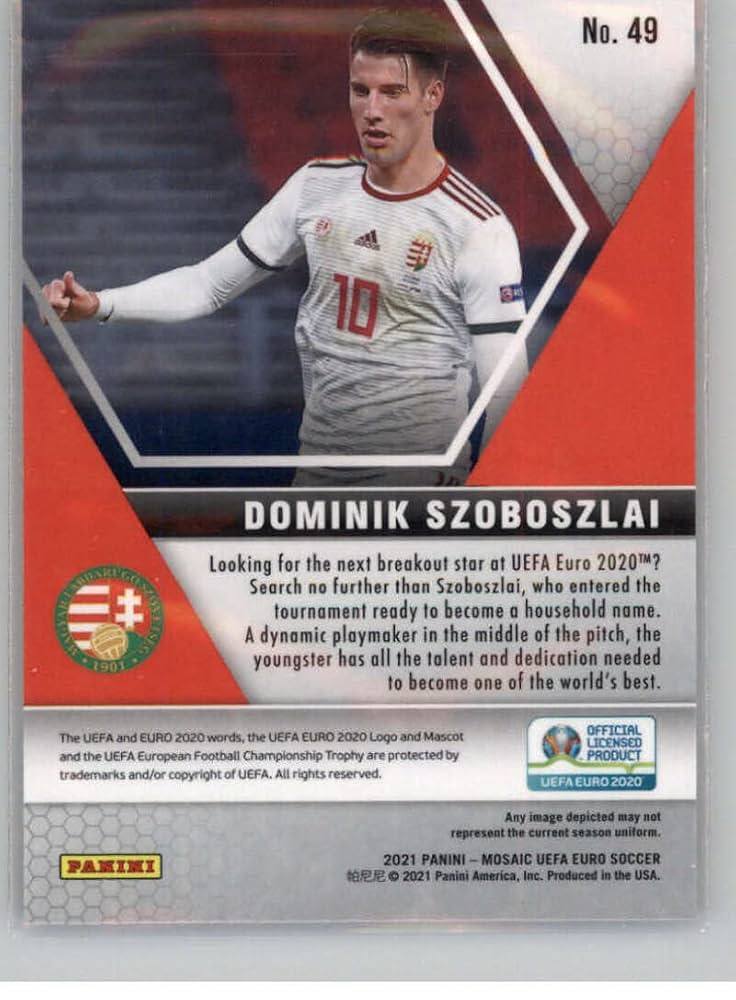 Amazon.com: 2021 Panini Mosaic UEFA Euro 2020#49 Dominik