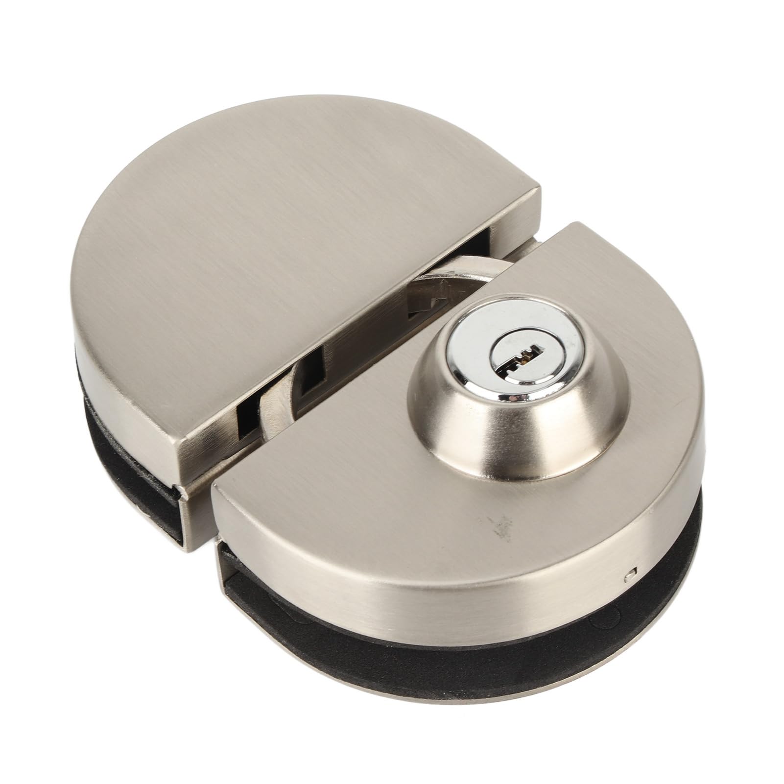 Serrure de porte coulissante en verre 10-12 mm en acier inoxydable pour maison et bureau