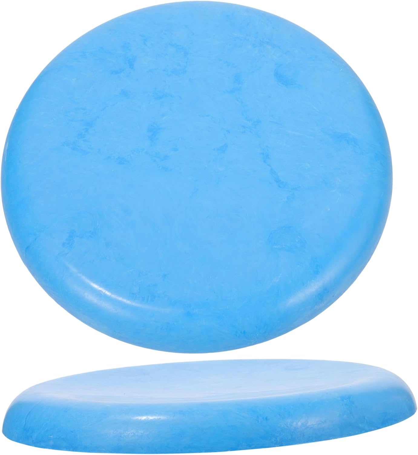 VALICLUD 2set Round Stool Replacement Seat Cover Plastic Stool Cover for Canteen and Restaurant Chairs Easy to Install from Scratches and Damage